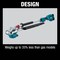 Makita Cordless Battery-Powered Hedge Trimmer, Double-Sided 20 in L Blade, 18V Electric, 18 V XNU01Z - alternate 6