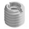 Zoro Select Standard Wall Self Locking Thread Insert, M6-1.00 Int Thrd Sz, 316 Stainless Steel 416-6 - alternate 1
