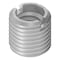 Zoro Select Thin Wall Self Locking Thread Insert, 1/4"-20 Int Thrd Sz, 18-8 Stainless Steel, 5 PK 313-4-PK5 - alternate 1