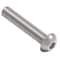 Zoro Select No. 10-32 x 1 in Torx Button Standard Machine Screw, Unfinished A286 Stainless Steel ZBM283-286 - alternate 4