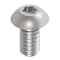 Zoro Select No. 10-24 x 3/8 in Torx Button Standard Machine Screw, Unfinished A286 Stainless Steel ZBM226-286 - alternate 1