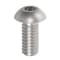 Zoro Select No. 8-32 x 3/8 in Torx Button Standard Machine Screw, Unfinished A286 Stainless Steel ZBM176-286 - alternate 1