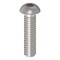 Zoro Select 1/4"-20 x 1 in Torx Button Standard Machine Screw, Unfinished A286 Stainless Steel ZBM393-286 - alternate 1