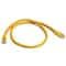 Monoprice Ethernet Cable, Cat 6, Yellow, 2 ft. 3425 - alternate 5