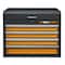 Gearwrench Tool Chest, 4 Drawer, Black/Orange, 26 in W 83240 - alternate 4