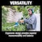 Makita Cordless Battery-Powered Hedge Trimmer Kit, Double-Sided 24 in L Blade, 18V Electric, 18 V XNU02T - alternate 9