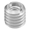 Zoro Select Standard Wall Self Locking Thread Insert, 1/4"-20 Int Thrd Sz, 316 Stainless Steel 316-4 - alternate 1