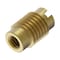 Zoro Select Knife Thread Insert, 1/4"-20 Int Thrd Sz, 3/4 in L, 3/8 in Dia., Brass, Plain EZ-400-475 - alternate 5