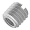 Zoro Select Thin Wall Self Locking Thread Insert, 1/4"-28 Int Thrd Sz, Steel EZ-310-428 - alternate 3