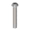 Zoro Select 1/4"-20 x 1 1/2 in Torx Button Standard Machine Screw, Unfinished A286 Stainless Steel ZBM397-286 - alternate 1