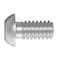 Zoro Select 1/4"-20 x 1/2 in Torx Button Standard Machine Screw, Unfinished A286 Stainless Steel ZBM388-286 - alternate 5