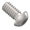 Zoro Select 1/4"-20 x 1/2 in Torx Button Standard Machine Screw, Unfinished A286 Stainless Steel ZBM388-286 - alternate 4