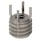 Zoro Select Key Locking Thread Insert, Heavy Wall, 4 Keys, No. 10-24 Int Thrd Sz, 3/8"-16 Ext Thrd Sz, 10 PK 217-076301 - alternate 1