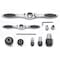Gearwrench 11 Piece Ratcheting Tap and Die Accessory Set 82807 - alternate 5