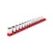 Tekton 1/4 Inch Drive 12-Point Socket Set with Rail, 14-Piece (4-15 mm) SHD90112 - alternate 1