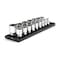 Tekton 1/2 Inch Drive 6-Point Socket Set with Rails, 16-Piece (3/8-1-5/16 in.) SHD92001 - alternate 1