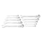 Gearwrench 10 Piece 90-Tooth 12 Point Flex Head Ratcheting Combination SAE Wrench Set 86758 - alternate 2