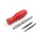 Tekton 6-in-1 Slotted Driver (3/16 in. x 1/4 in., 1/8 in. x 5/16 in., Red) DMS18017 - alternate 5