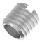 Zoro Select Thin Wall Self Locking Thread Insert, 7/16"-20 Int Thrd Sz, 18-8 Stainless Steel EZ-313-720 - alternate 3