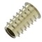 Zoro Select Hex Drive Threaded Insert, M10-1.50 Int Thrd Sz, 25 mm L, 15.494 mm Dia., Zinc Alloy, Plain, 25 PK 901050-25-PK25 - alternate 4