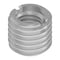 Zoro Select Standard Wall Self Locking Thread Insert, 1/2"-13 Int Thrd Sz, 316 Stainless Steel 316-8 - alternate 1