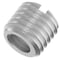 Zoro Select Standard Wall Self Locking Thread Insert, 1/2"-13 Int Thrd Sz, 316 Stainless Steel 316-8 - alternate 4