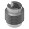 Zoro Select Knife Thread Insert, No. 6-32 Int Thrd Sz, 3/8 in L, 1/4 in Dia., 18-8 Stainless Steel, Plain, 10 PK 400-006-CR-PK10 - alternate 1