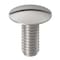Zoro Select 5/16"-18 x 3/4 in Truss Head Slotted Round Machine Screw, 18-8 Stainless Steel, Passivated ZW1244 - alternate 1