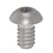 Zoro Select No. 4-40 x 3/16 in Torx Button Standard Machine Screw, Unfinished A286 Stainless Steel ZBM105-286 - alternate 1