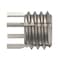Zoro Select Key Locking Thread Insert, Heavy Wall, 4 Keys, No. 10-32 Int Thrd Sz, 7/16"-14 Ext Thrd Sz, PK10 217-076533 - alternate 4
