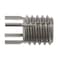 Zoro Select Key Locking Thread Insert, Thin Wall, 4 Keys, 1/4"-20 Int Thrd Sz, 3/8"-16 Ext Thrd Sz, 10 PK 217-077322 - alternate 3