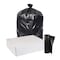 Zoro Recycled Trash Bags: 96 gal Capacity, 52 in x 75 in, 2 mil Thick, Black, 50 PK 396GK6 - alternate 2