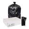Zoro Recycled Trash Bags: 96 gal Capacity, 52 in x 75 in, 2 mil Thick, Black, 50 PK 396GK6 - alternate 1