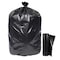 Zoro Recycled Trash Bags: 96 gal Capacity, 52 in x 75 in, 2 mil Thick, Black, 50 PK 396GK6 - alternate 5