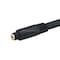 Monoprice A/V Cable, 3.5mm M/F Ext Cble, Blk, 15ft 5589 - alternate 3