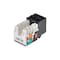 Monoprice Datacom Jack, Cat5, Punch Down, Black 5370 - alternate 4