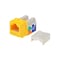 Monoprice Datacom Jack, Cat5, Punch Down, Yellow 5377 - alternate 4