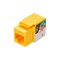 Monoprice Datacom Jack, Cat5, Punch Down, Yellow 5377 - alternate 5