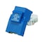 Monoprice Datacom Jack, Cat6, Tooless, Blue 1040 - alternate 6