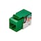 Monoprice Datacom Jack, Cat6, Punch Down, Green 5380 - alternate 3