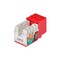 Monoprice Datacom Jack, Cat6, Punch Down, Red 5383 - alternate 3
