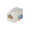 Monoprice Datacom Jack, Cat6, Punch Down, White 5384 - alternate 10