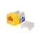 Monoprice Datacom Jack, Cat6, Punch Down, Yellow 5385 - alternate 6