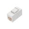 Monoprice Datacom Jack, Cat6, Coupler, White 7303 - alternate 2