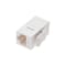 Monoprice Datacom Jack, Cat6, Coupler, White 7303 - alternate 4