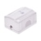 Monoprice Surface Mount Box, Cat6, 1P, White 7092 - alternate 2