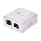 Monoprice Surface Mount Box, Cat6, 2P, White 7093 - alternate 2