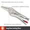Crescent 6" Long Nose Locking Pliers with Wire Cutter C6NVN-08 - alternate 4