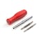 Tekton 6-in-1 Torx Driver (T20 x T25, T27 x T30, Red) DMS18014 - alternate 4
