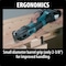 Makita Oscillating Tool, 18V, Cordless, 3.2  Degrees Oscillation Angle, LXT Series XMT03Z - alternate 3